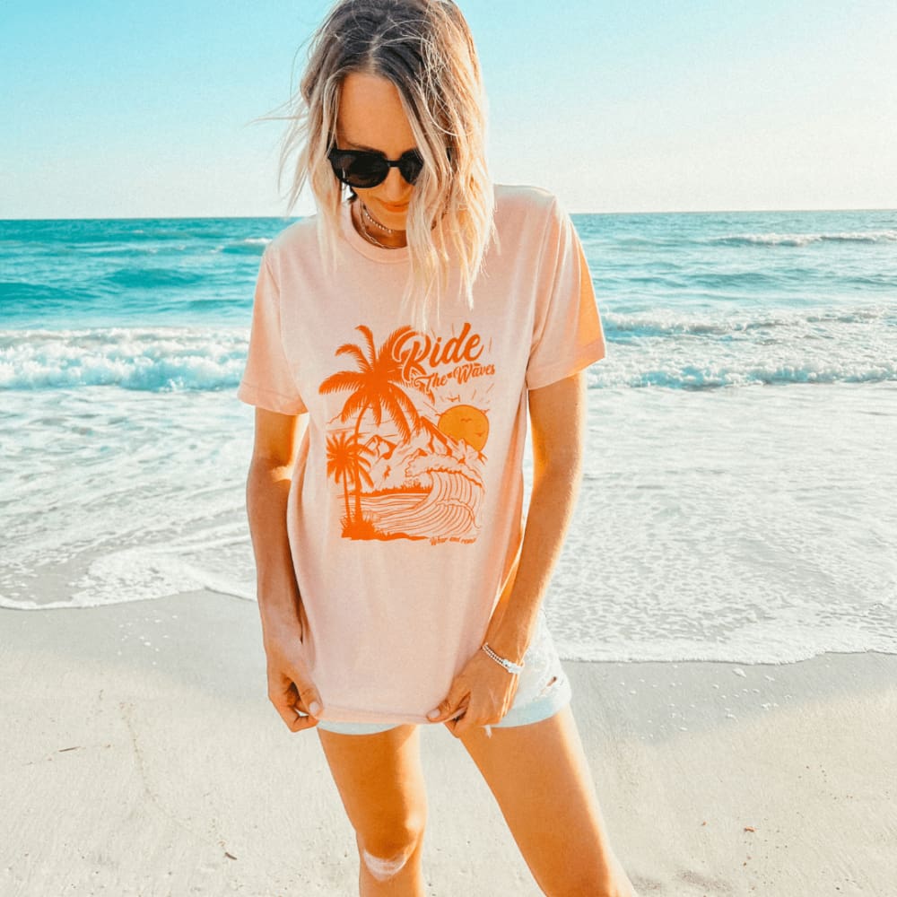 Ride the Waves Tee - Mommy Apparel