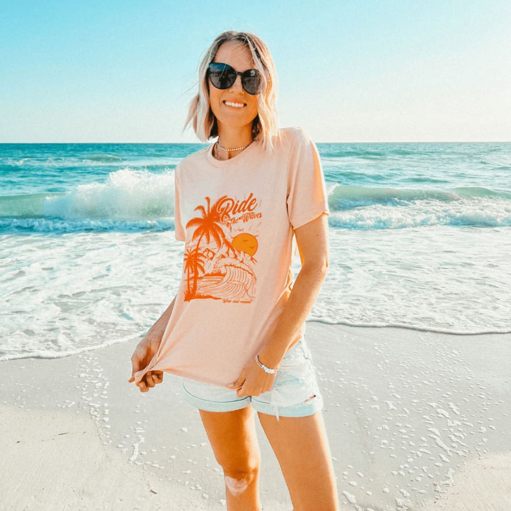 Ride the Waves Tee - Mommy Apparel