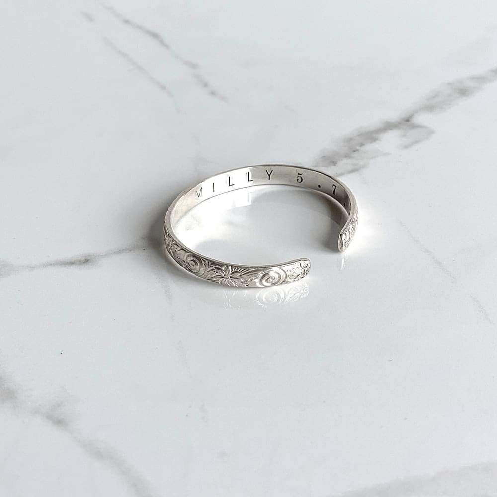 Merry Silver Children’s Bangle