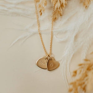 Sweetheart Initial Necklace - Necklaces
